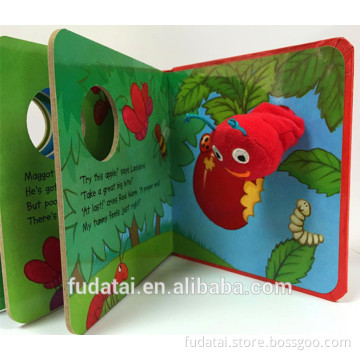 FDT customized children learning CMYK hard cover toy board book